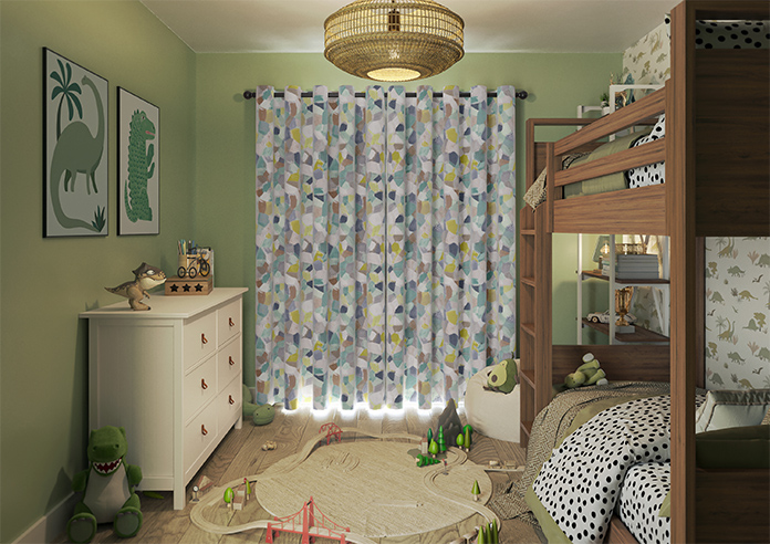 Whinfell, Aqua - Made to Measure Curtains - Image 14